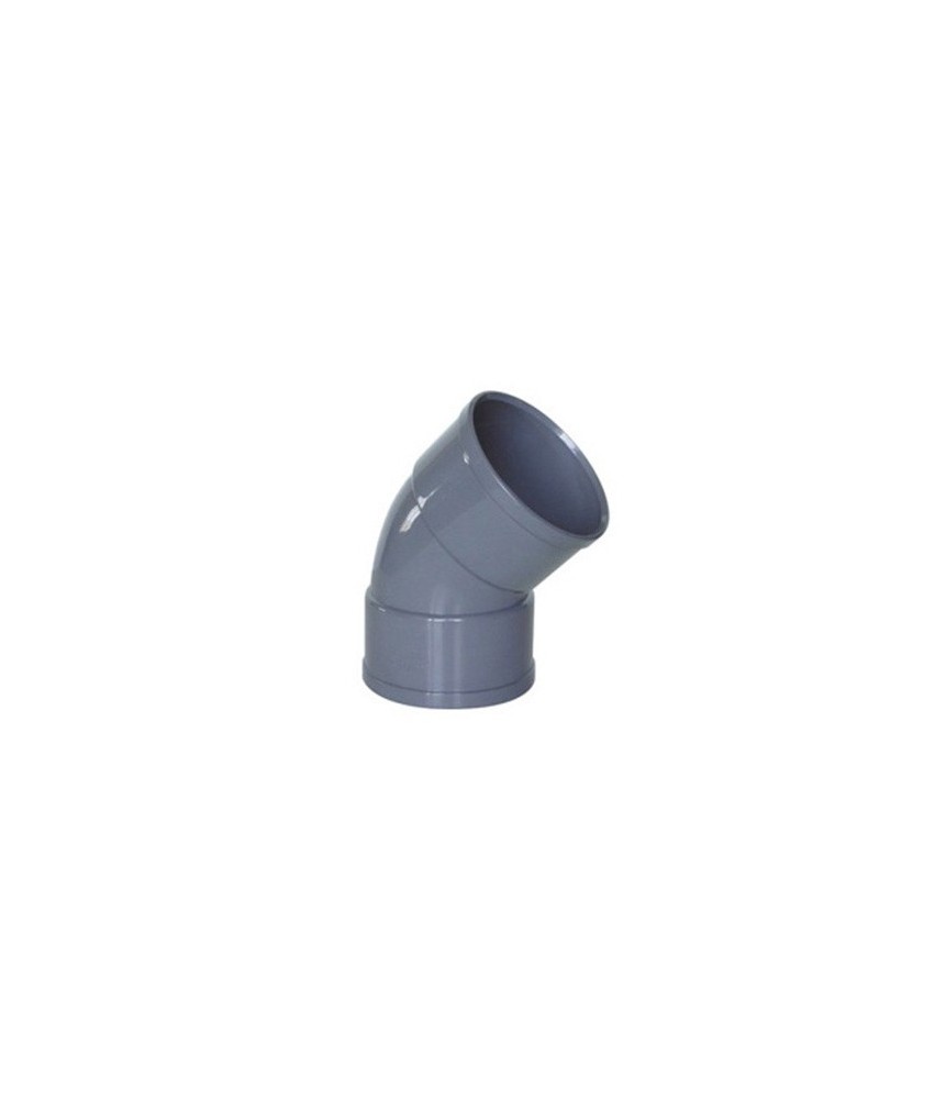 CODO HH 40-45º PVC ADEQUA 1001460