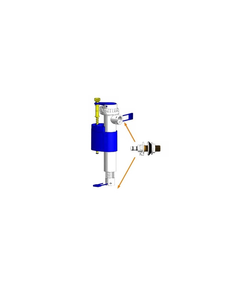 GRIFO CISTERNA ALIMENTACION VH DUAL (inferior-lateral) T469 TECNOAGUA 50769