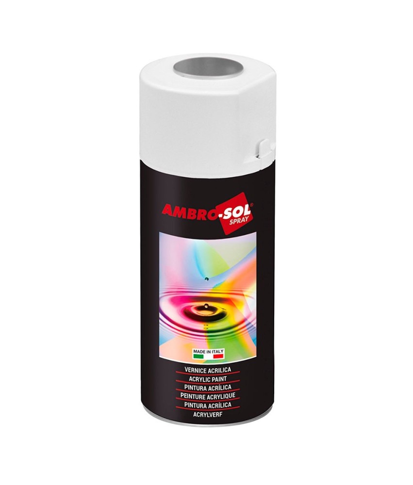 Pintura acrílica multiuso 400 ml RAL 3003 ROJO RUBI AMBROSOL