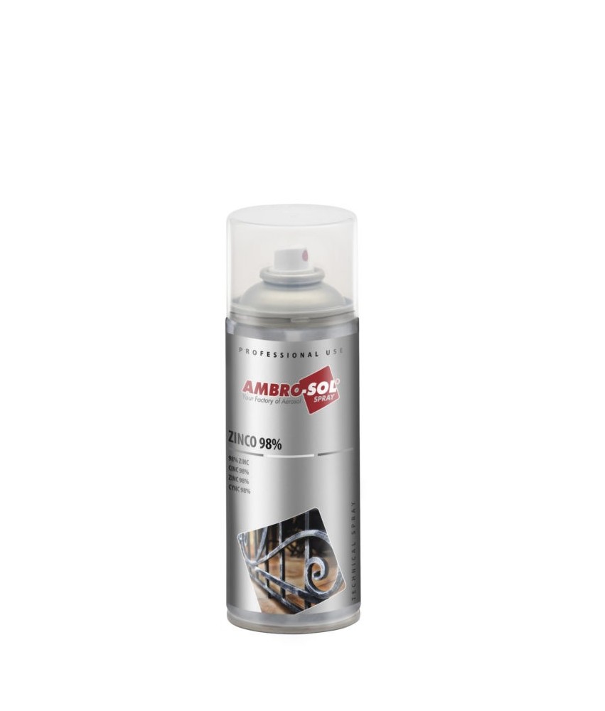 PINTURA ZINC (Zn) 98% 400ml AMBROSOL Z353